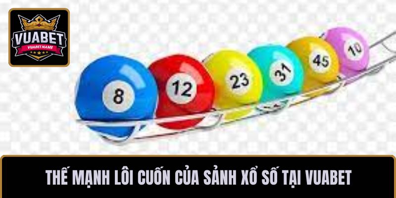 Thế mạnh lôi cuốn của sảnh xổ số tại VUABET